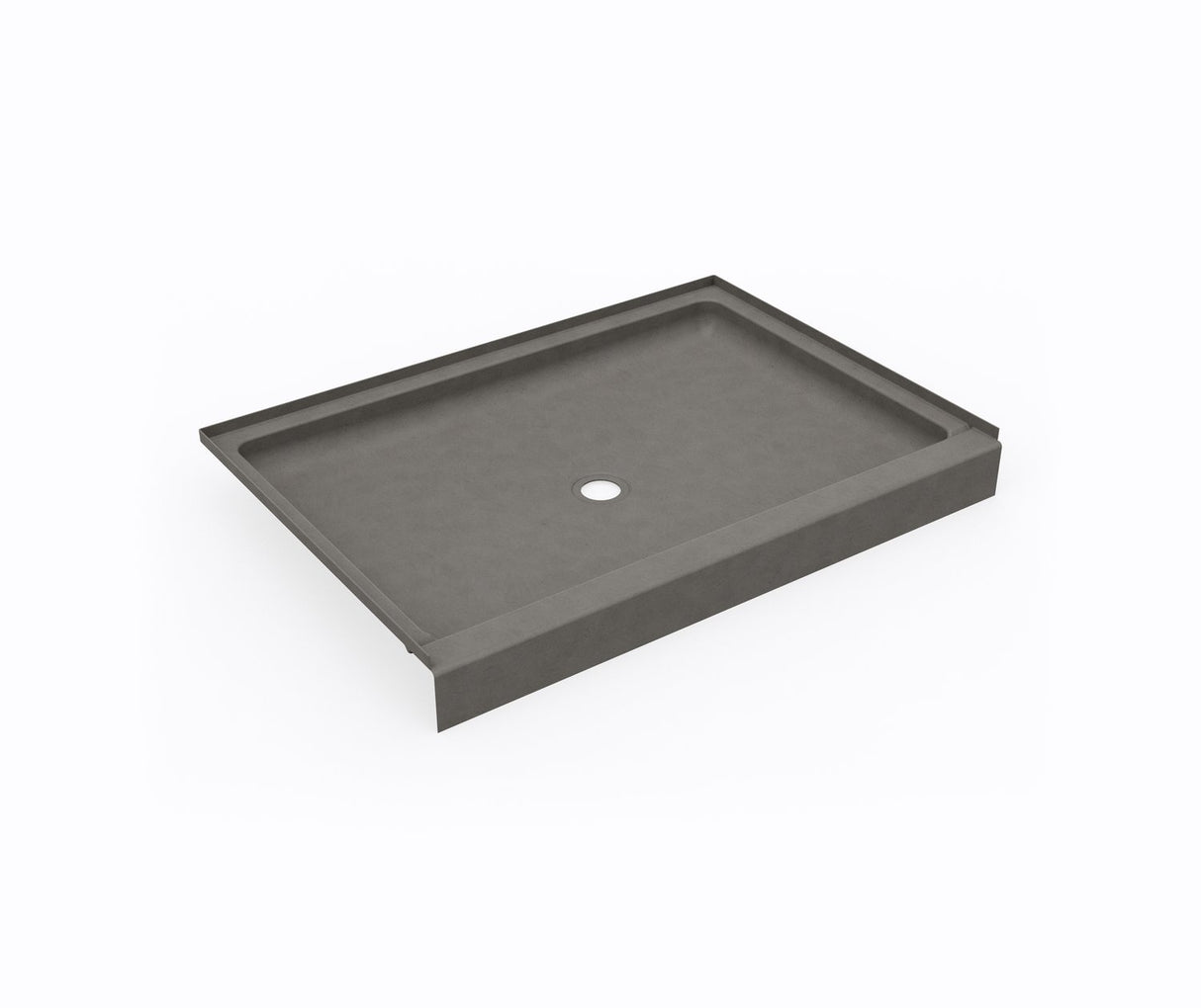 Swanstone SS-3448 34 x 48 Swanstone Alcove Shower Pan with Center Drain Sandstone SF03448MD.215