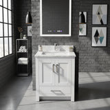 New England Home Goods 26" Axis Bathroom Vanities With Single Sink