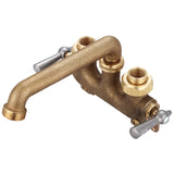 Central Brass 0470-5 Two Handle Laundry Faucet in Rough