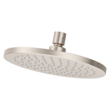 Modern Round 8 in. Raincan Showerhead in Brushed Nickel