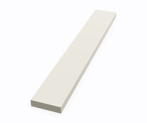 Swanstone VT-21-3SS 3/8" x 3" x 21" Sidesplash Ellipse Vanity Tops in Bone VT02103SS.037