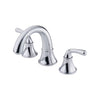 Gerber Bannockburn Chrome Widespread 2-handle WaterSense Bathroom Sink Faucet with Drain D304156