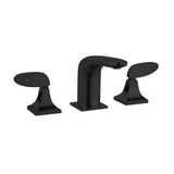 Chateau 8 in. Widespread, 2-Handle, Bathroom Faucet in Matte Black