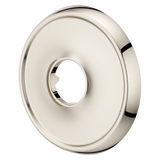 Transitional Round Shower Arm Flange in Polished Nickel