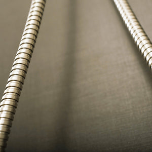 DAX Brass Shower Hose, Brushed Nickel D-H34-BN