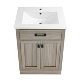 Burdon 24" Bathroom Vanity in Oak