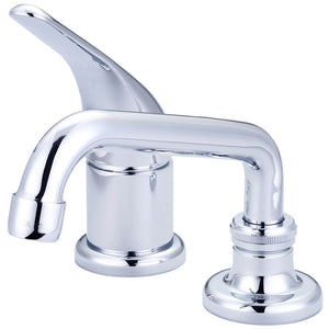 Central Brass 0650-0 Single Handle Kitchen Faucet in Polished Chrome