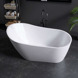 New England Home Goods 59" - "MATIRA" Freestanding acrylic bathtub