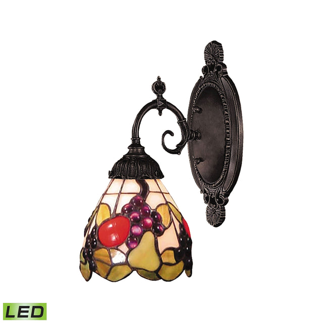 Elk 071-TB-19-LED Mix-N-Match 10'' High 1-Light Sconce - Tiffany Bronze