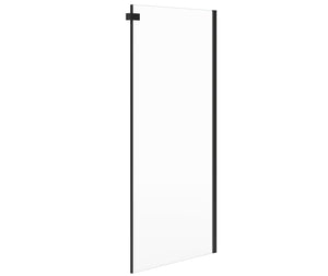 MAAX 134956-900-340-000 Halo Pro 48 x 36 x 78 3/4 in. 8mm Sliding Shower Door with Towel Bar for Corner Installation with Clear glass in Matte Black