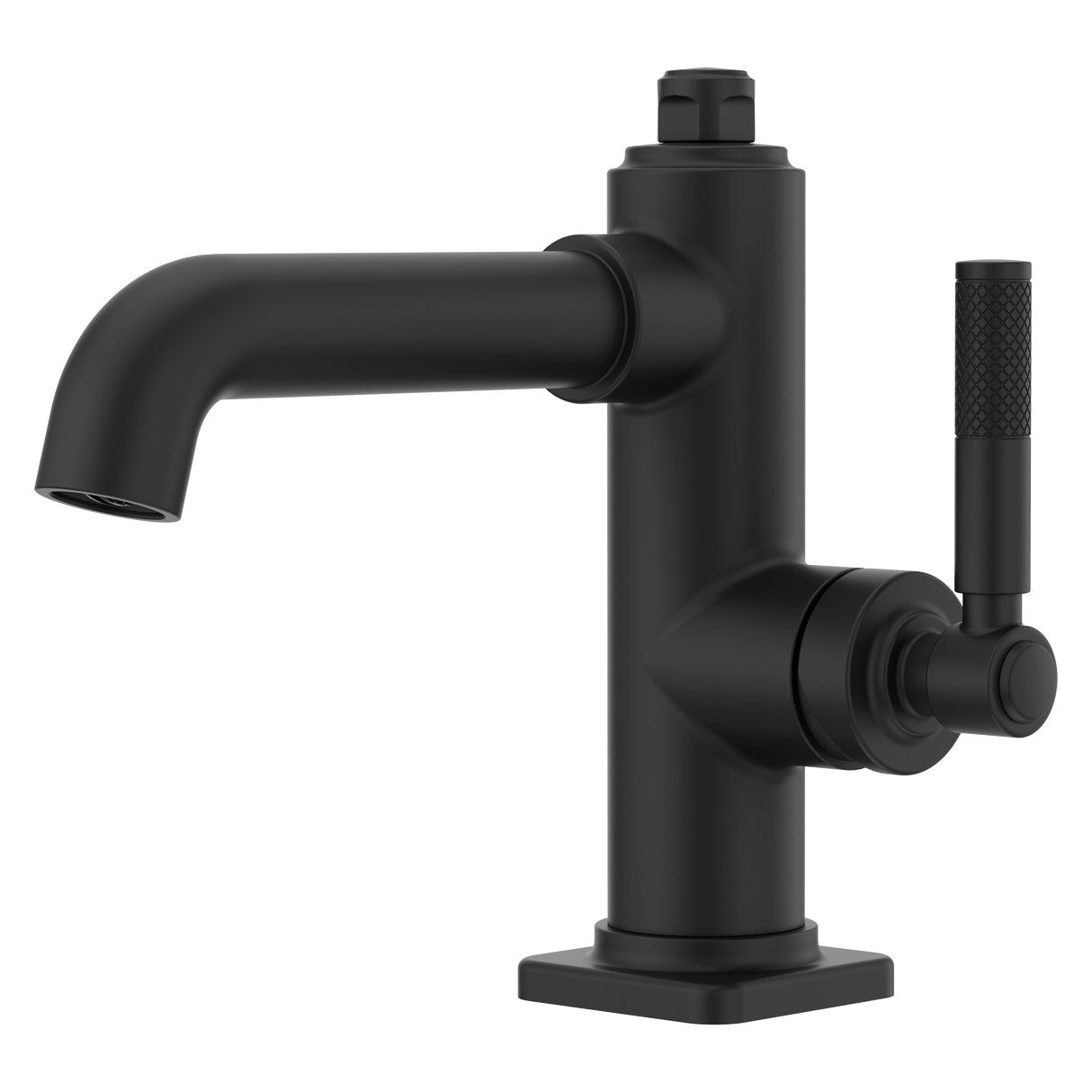 Hillstone Single Control 4" Centerset Bathroom Faucet in Matte Black