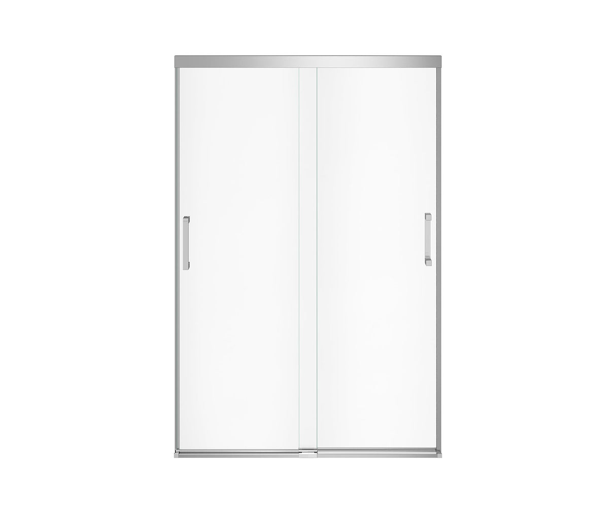 MAAX 139349-900-084-000 Incognito 70 44-47 x 70 ½ in. 6mm Bypass Shower Door for Alcove Installation with Clear glass in Chrome