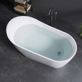 New England Home Goods 59" - "MATIRA" Freestanding acrylic bathtub