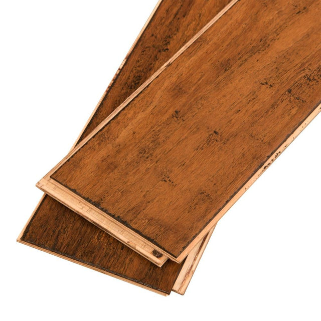 CALI Antique Java Wide Click Bamboo 9/16" (Covers 21.5 SQFT) 7014001100