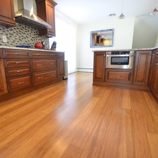 CALI Mocha Wide Click Bamboo 9/16" (Covers 21.5 SQFT) 7014006500