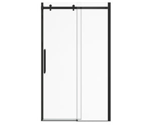 MAAX 138950-900-340-000 Halo Pro 44 ½-47 x 78 ¾ in. 8mm Sliding Shower Door for Alcove Installation with Clear glass in Matte Black