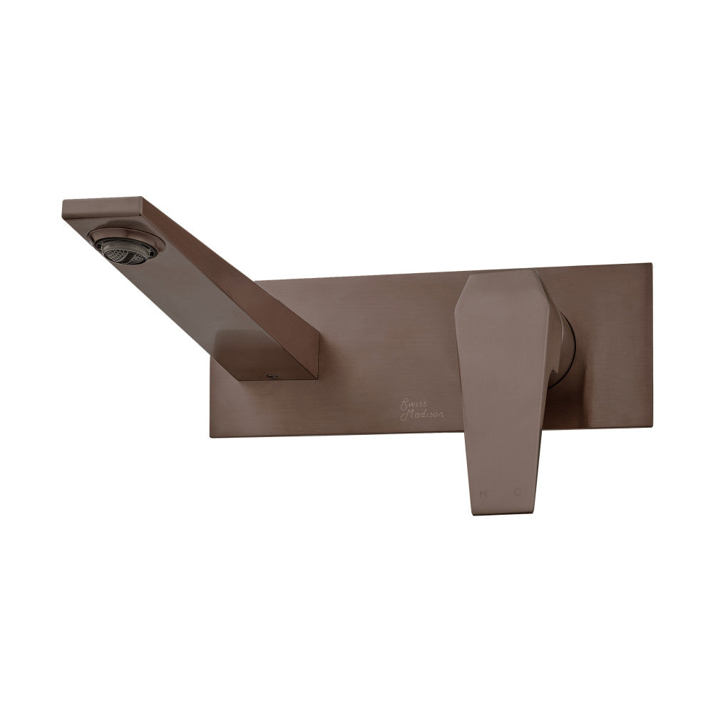 Voltaire Single-Handle, Wall-Mount, Bathroom Faucet in Oil Rubbed Bronze