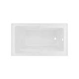 Voltaire 48 x 30" Right-Hand Drain Alcove Integrated Armrest Bathtub with Apron