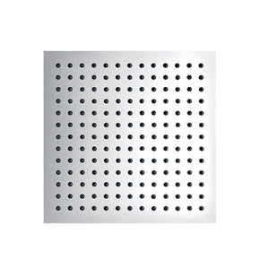 DAX Brass Square Rain Shower Head, 16", Brushed Nickel DAX-C2035-BN