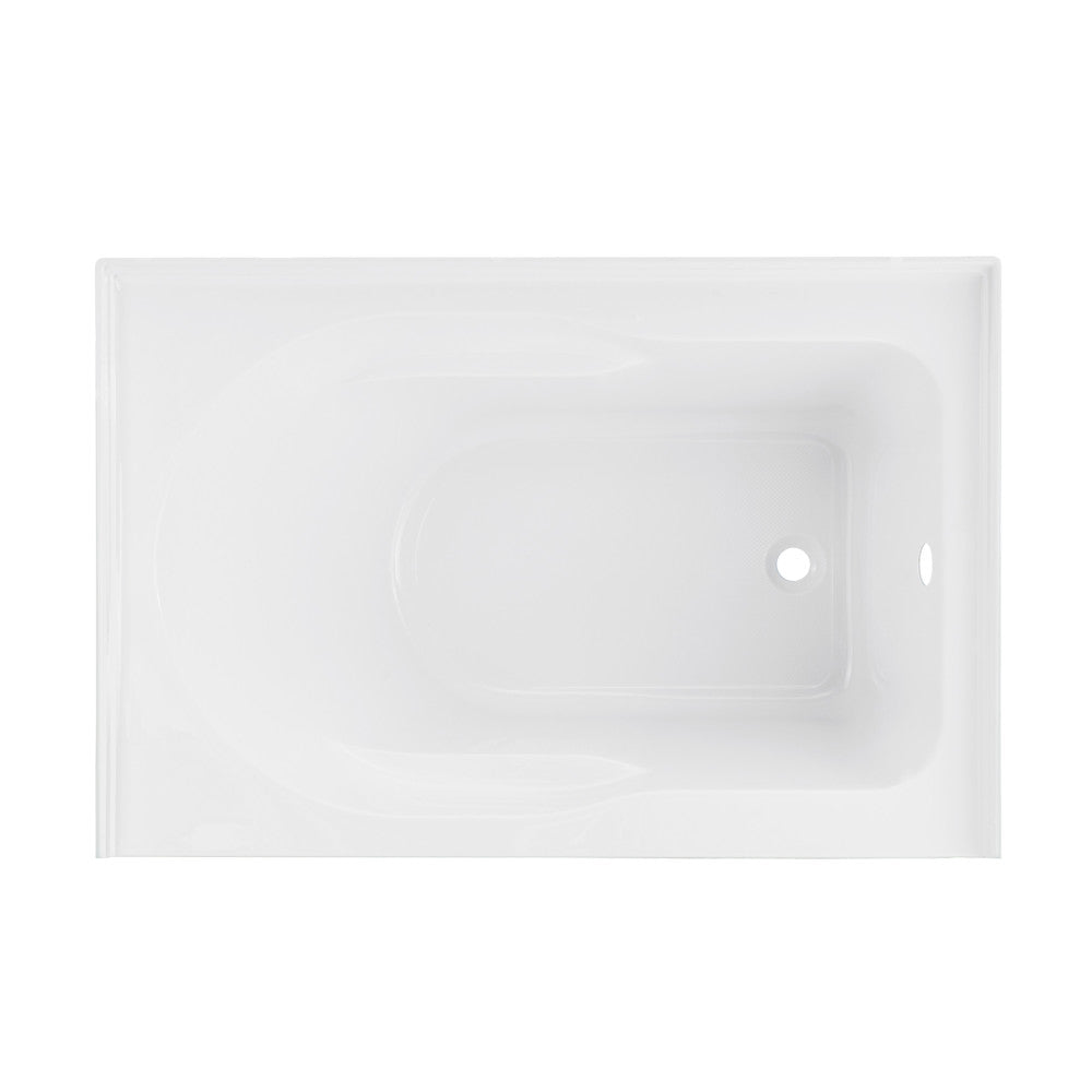 Ivy 54'' x 30 Bathtub with Apron Right Hand Drain in White