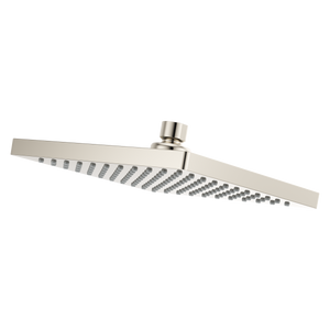 Modern Square 8 in. Raincan Showerhead in Polished Nickel