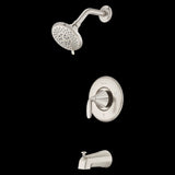 Winfield 1-Handle Tub & Shower Trim Kit in Brushed Nickel