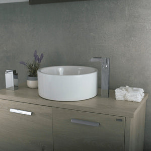 DAX Brass Single Handle Waterfall Vessel Sink Faucet, Chrome DAX-9825B
