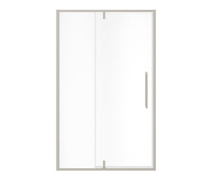 MAAX 135325-900-305-000 Uptown 45-47 x 76 in. 8 mm Pivot Shower Door for Alcove Installation with Clear glass in Brushed Nickel