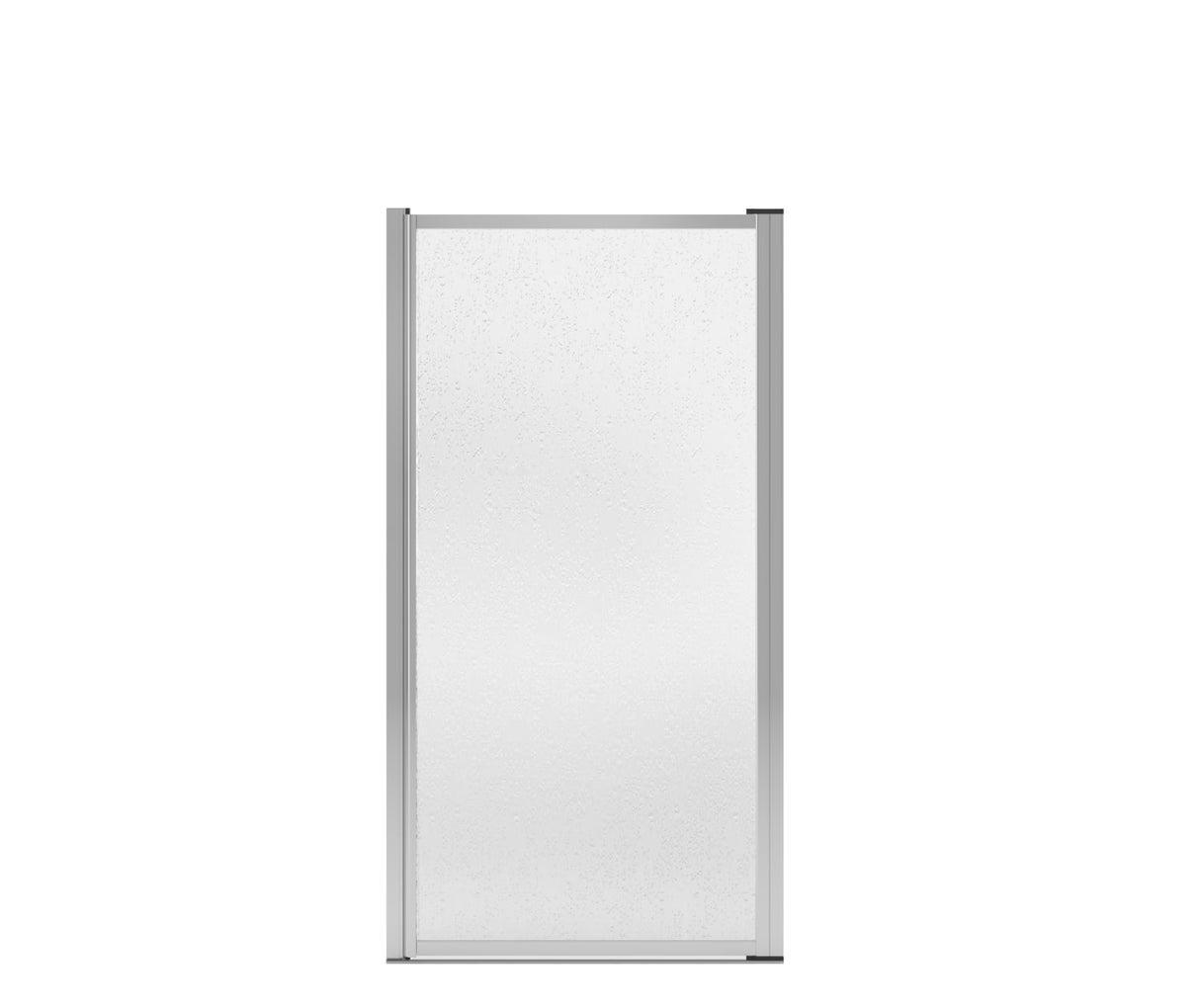 MAAX 136731-970-084-000 Polar Pivot 31-32 ¾ x 64 ½ in. Pivot Shower Door for Alcove Installation with Raindrop glass in Chrome