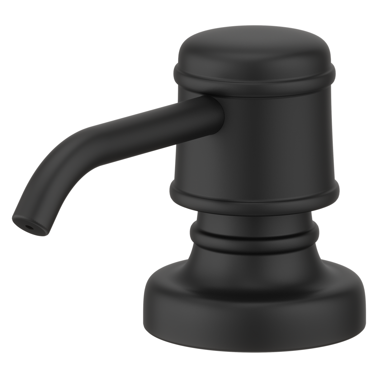 Port Haven Kitchen Soap Dispenser in Spot Defense Matte Black