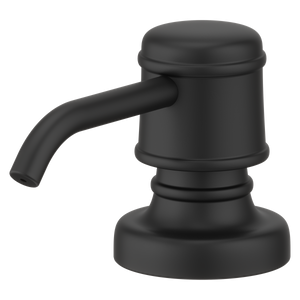 Port Haven Kitchen Soap Dispenser in Spot Defense Matte Black