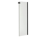 MAAX 138998-900-340-000 Halo Return Panel for 32 in. Base with Clear glass in Matte Black