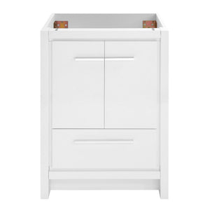 Virage 24 Freestanding, Bathroom Vanity in Glossy White Cabinet Only (SM-BV730W)