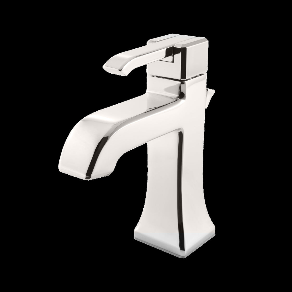 Park Avenue Single Control 4" Centerset Bathroom Faucet in Polished Nickel