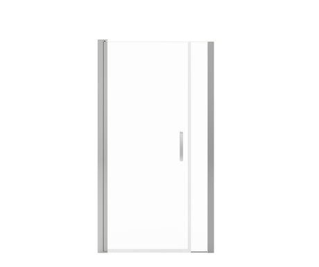 MAAX 138268-900-084-101 Manhattan 39-41 x 68 in. 6 mm Pivot Shower Door for Alcove Installation with Clear glass & Square Handle in Chrome