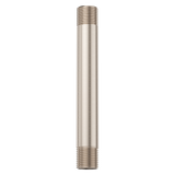 Universal 6 in. Ceiling-Mounted Shower Arm in Brushed Nickel