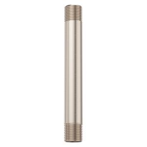 Universal 6 in. Ceiling-Mounted Shower Arm in Brushed Nickel