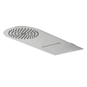 DAX Stainless Steel Shower With 2 Functions (Rain Shower & Waterfall), Chrome DAX-9008-CR