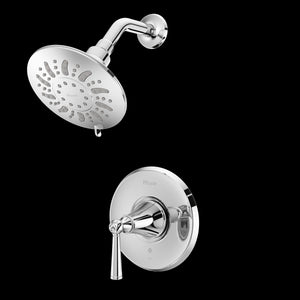 Saxton 1-Handle Shower Only Trim in Polished Chrome