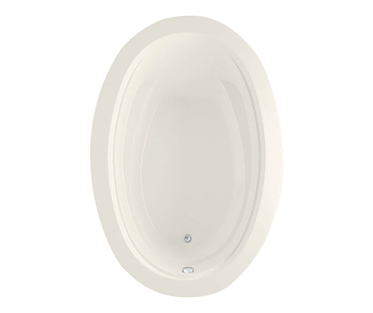 MAAX 106459-000-007 Arno 6040 Acrylic Drop-in End Drain Bathtub in Biscuit