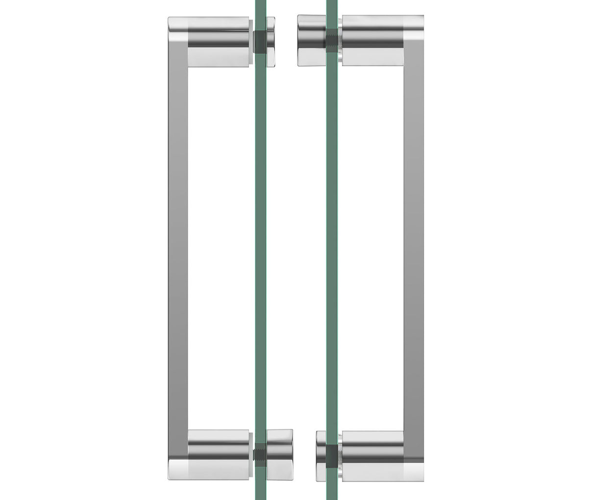 MAAX 136691-900-340-000 Revelation Round 56-59 in. x 70 ½-73 in. 6 mm Bypass Shower Door for Alcove Installation with Clear glass in Matte Black