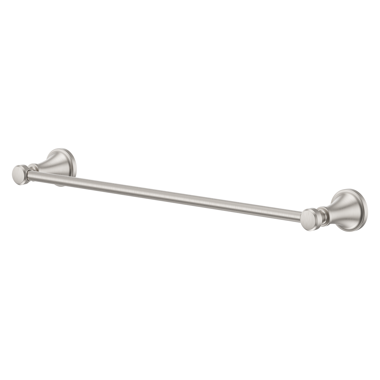 Universal Traditional 18" Towel Bar in Spot Defense Brushed Nickel