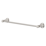 Universal Traditional 18" Towel Bar in Spot Defense Brushed Nickel