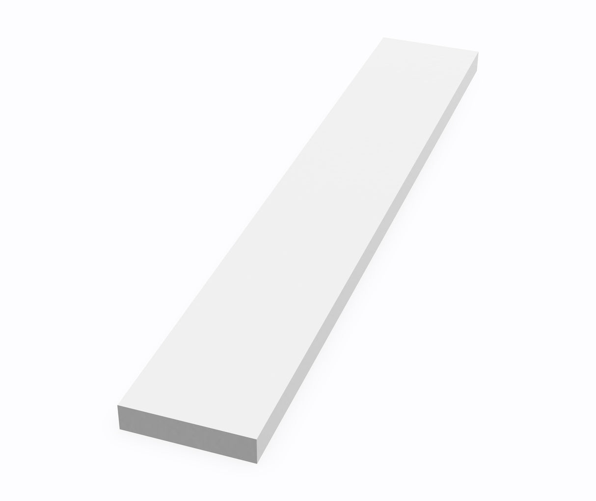 Swanstone CHVTSS 3/4" x 3-1/2" x 21-1/4" Sidesplash-Chesapeake in White CHVTSS.010