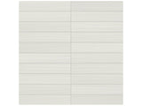 Anatolia Tile 1X6 Zera Annex Matte Bianco Stacked Mosaic. 1 Sheet = .96 Sq. Ft. 4501-0301-1 Bianco 1x6 - premium natural stone mosaic tile from Anatolia Tile, available at PoshHaus showroom in Keene, NH