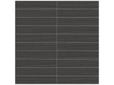 Anatolia Tile 1X6 Zera Annex Matte Carbon Stacked Mosaic. 1 Sheet = .96 Sq. Ft. 4501-0303-1 Carbon 1x6 - premium natural stone mosaic tile from Anatolia Tile, available at PoshHaus showroom in Keene, NH