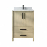 New England Home Goods 24" Matrix Side Bathroom Vanities With Single Sink