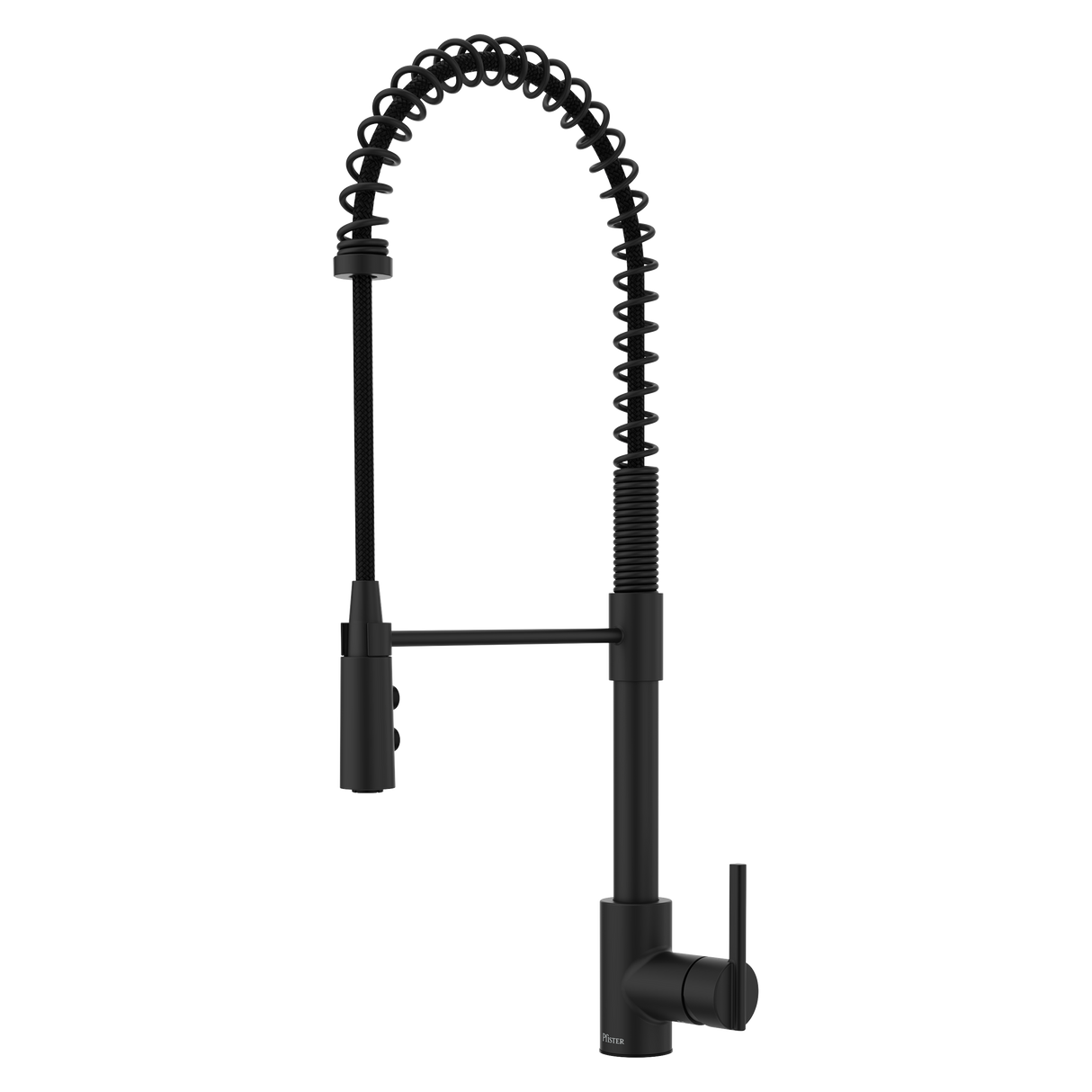 Brislin 1-Handle Pull-Down Kitchen Faucet in Matte Black