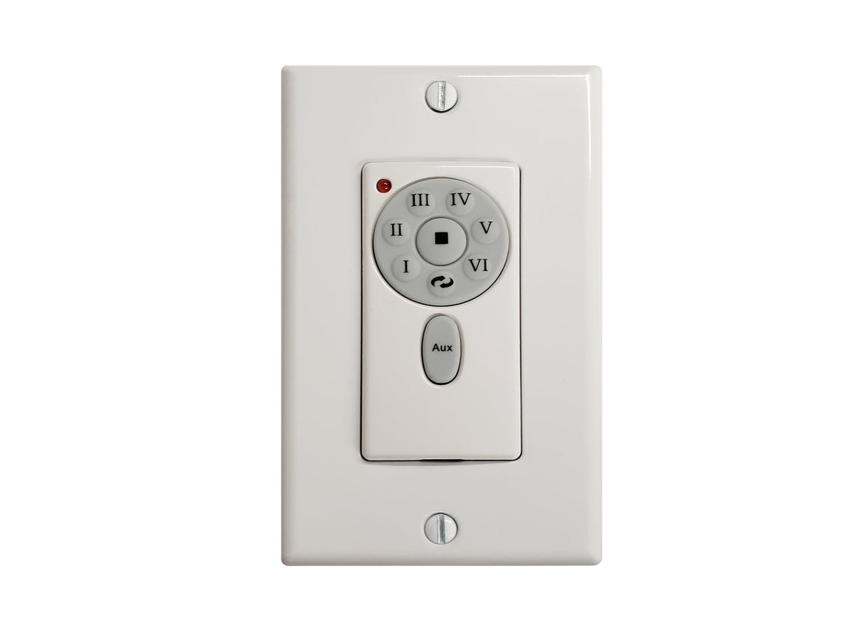 Matthews Fan AT-DC-WC Proprietary Decora-style Wall Mounted Transmitter Control for DC Ceiling Fans