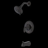 Winfield 1-Handle Tub & Shower Trim Kit in Tuscan Bronze